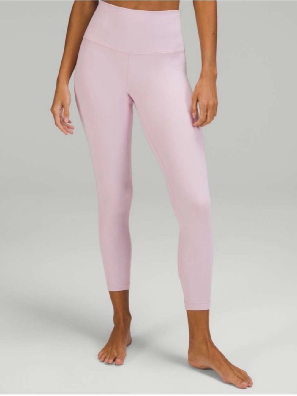 Lululemon Double Lined Align High Rise Pant 25” in Pink Peony